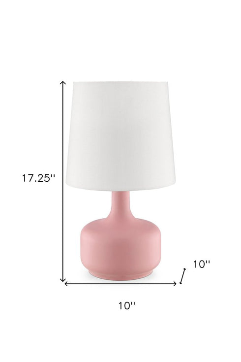 Modern Mint Green Table Lamp with Touch Switch